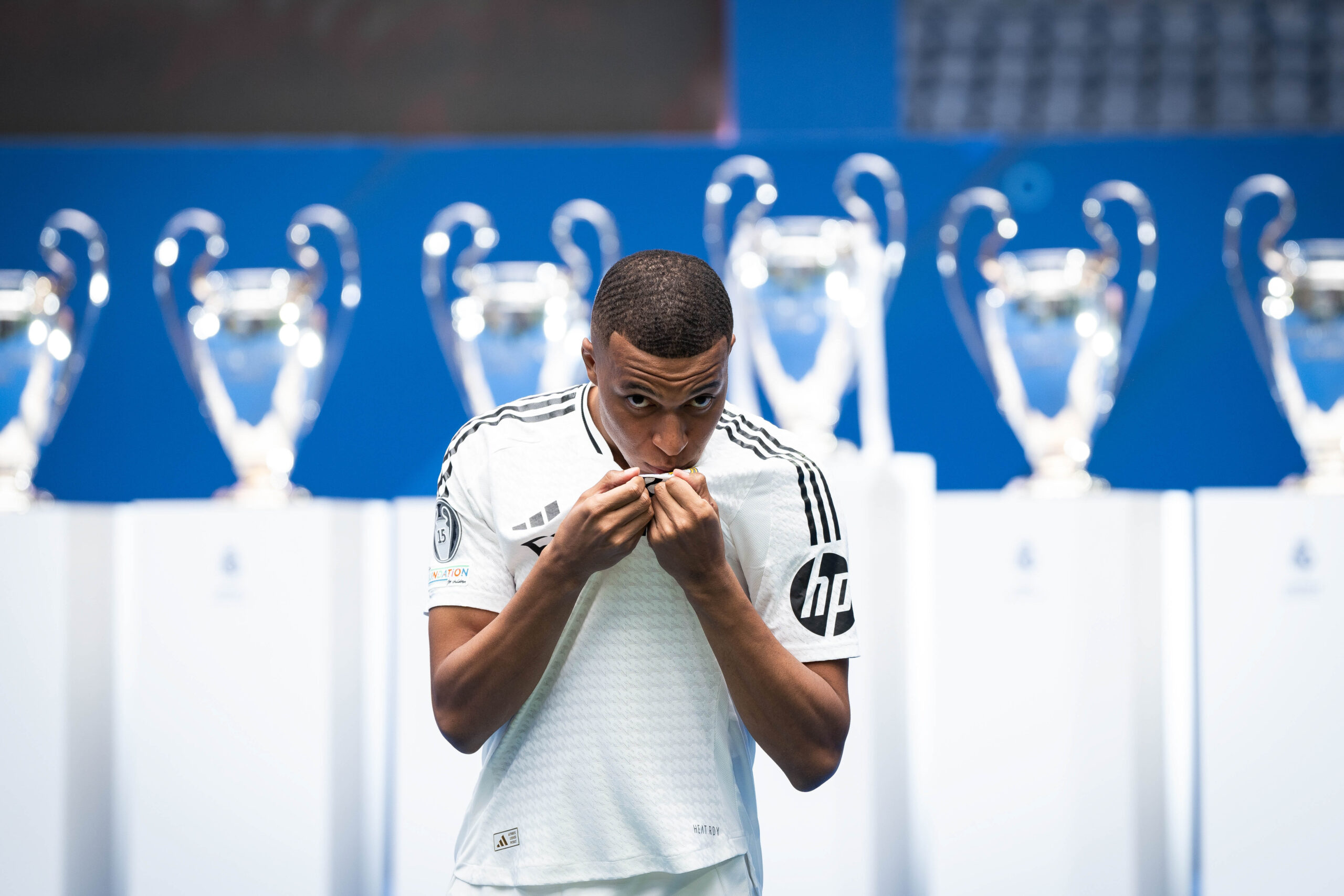 Presentación de Kylian Mbappé - Santiago Bernabéu, Madrid, 2024